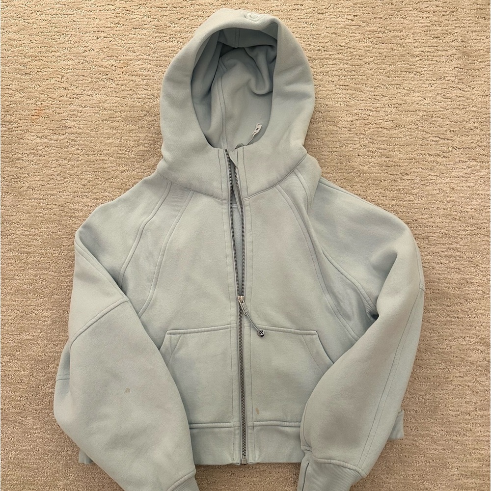 Women’s Blue Lululemon Scuba Hoodie